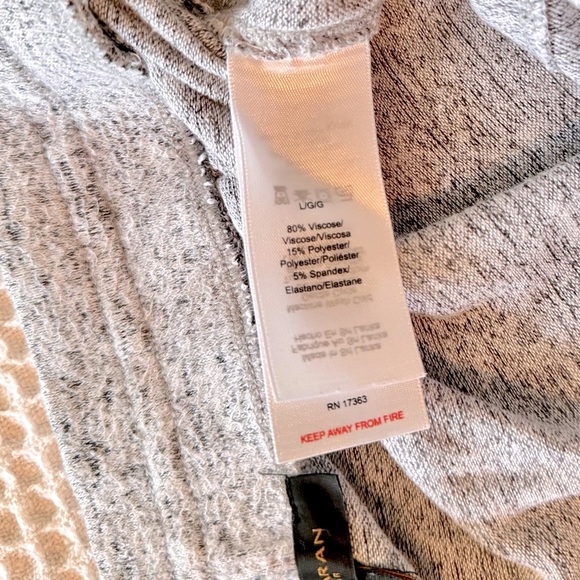 DONNA KARAN Ultra Soft Grey Jogger Pants Wide Leg Loungewear Joggers w Pockets - Picture 11 of 13